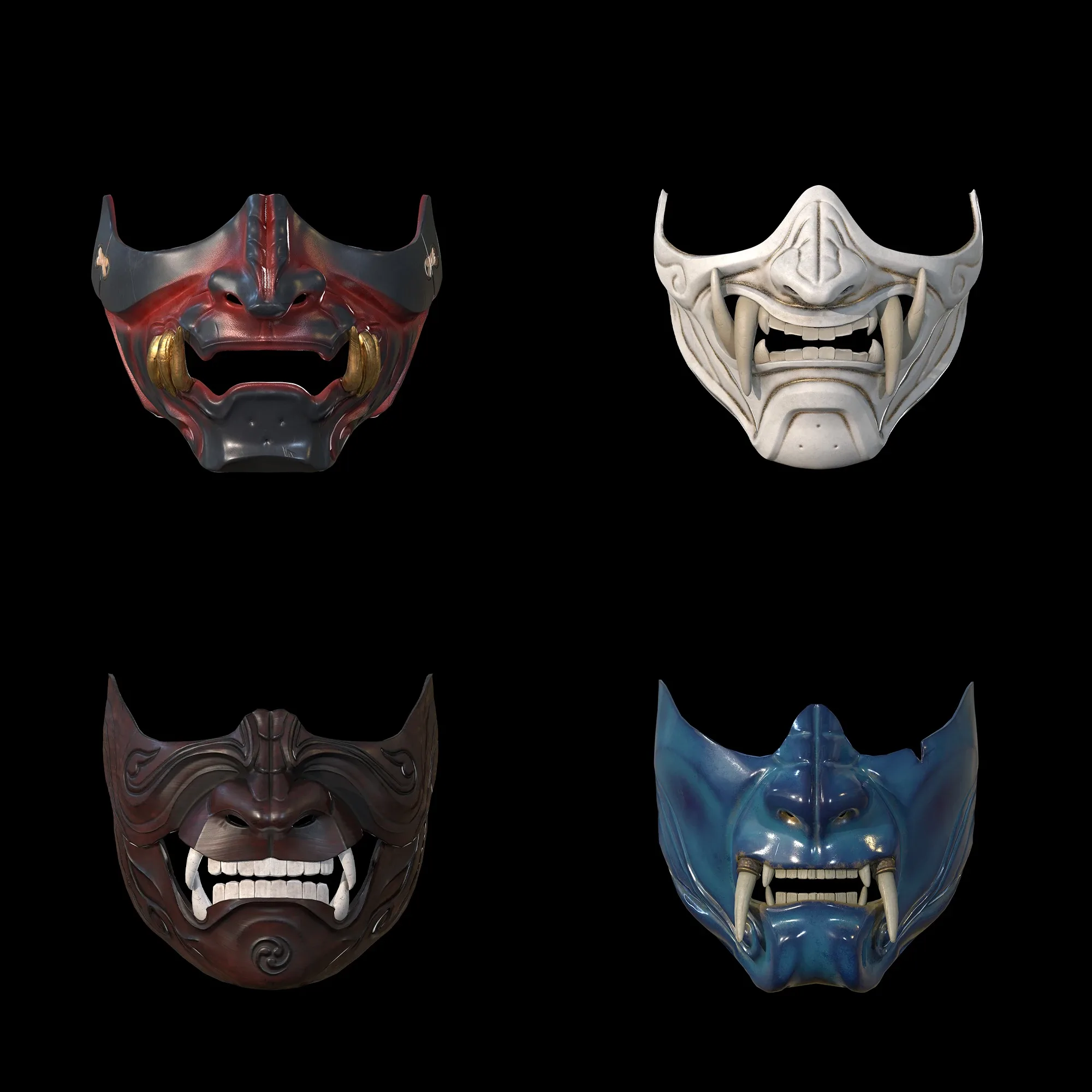 Samurai Masks Vol 1