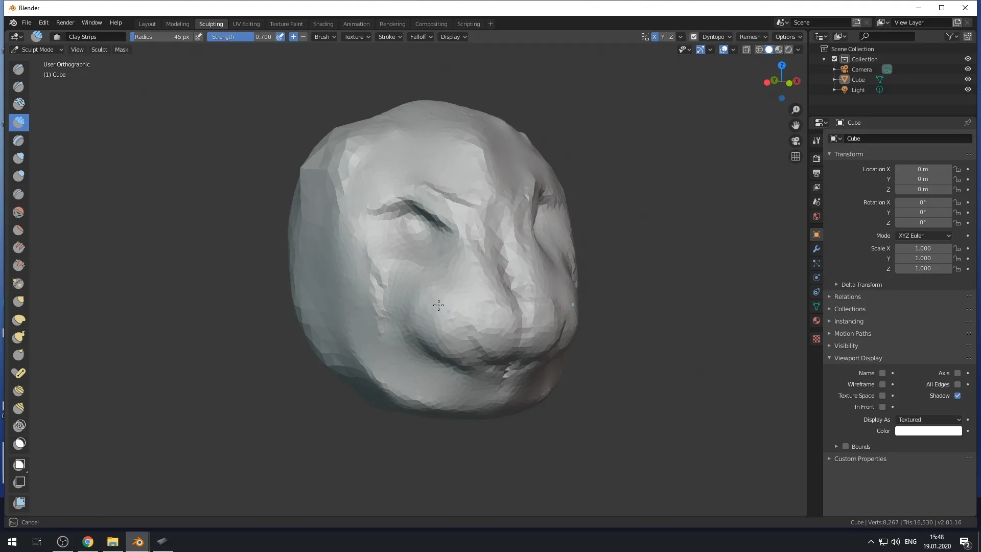 Fast Setting Up Tablet & Preferences For Sculpting In Blender