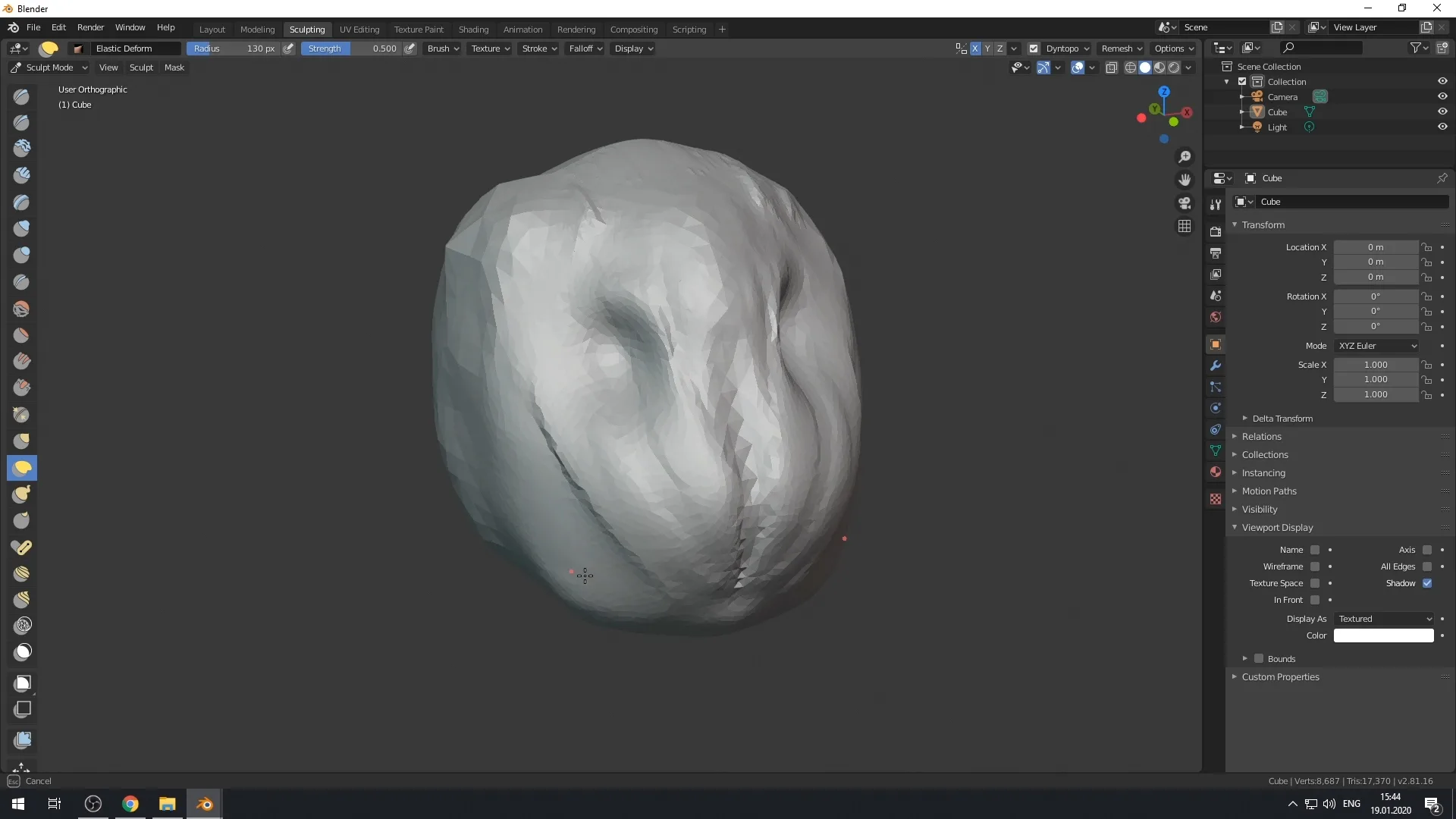 Fast Setting Up Tablet & Preferences For Sculpting In Blender