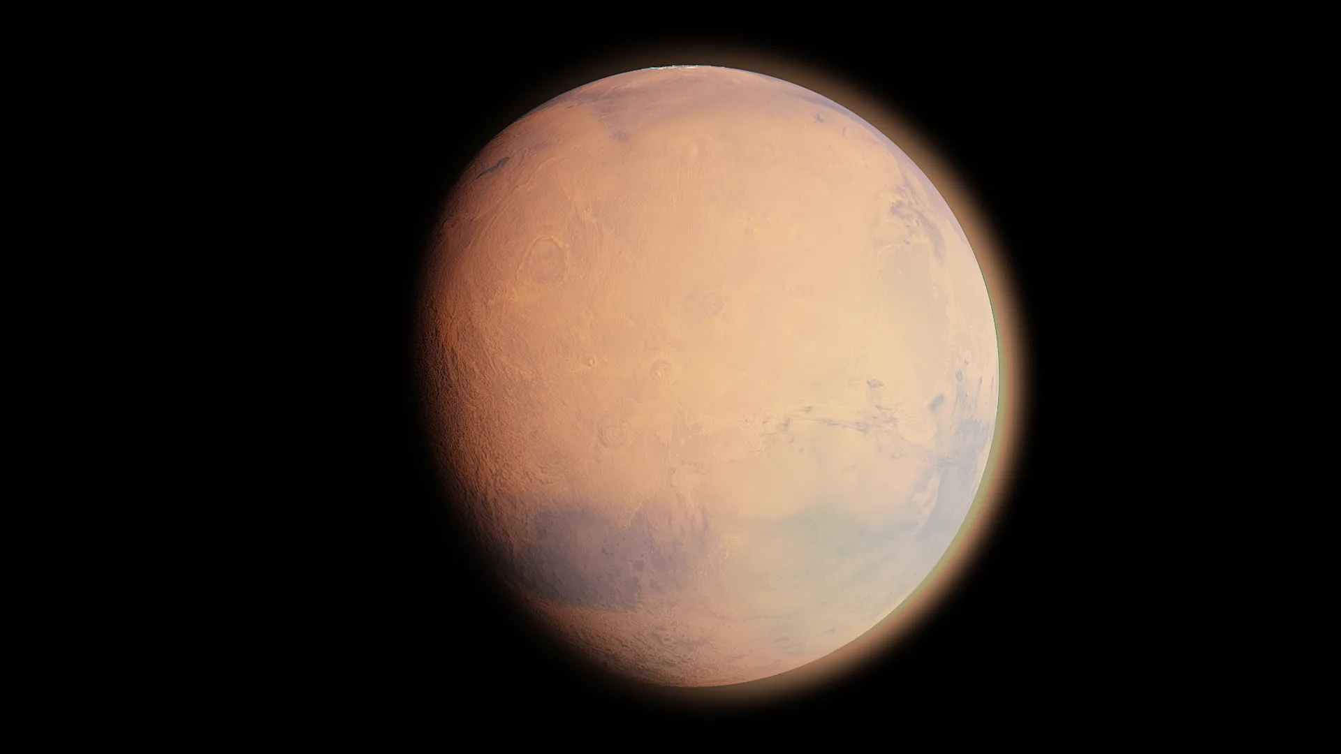 Earth, Mars, Moon (Blender Planet Model Pack)