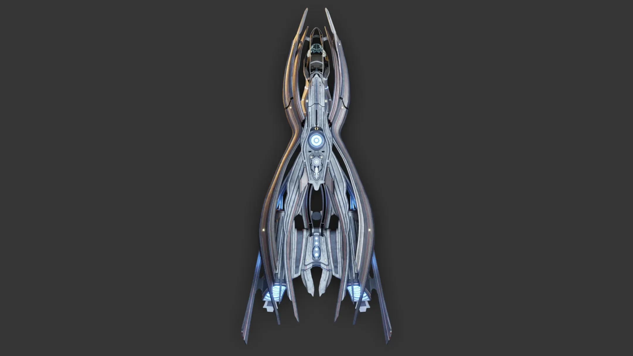 Gemini Small Sci-Fi Starship