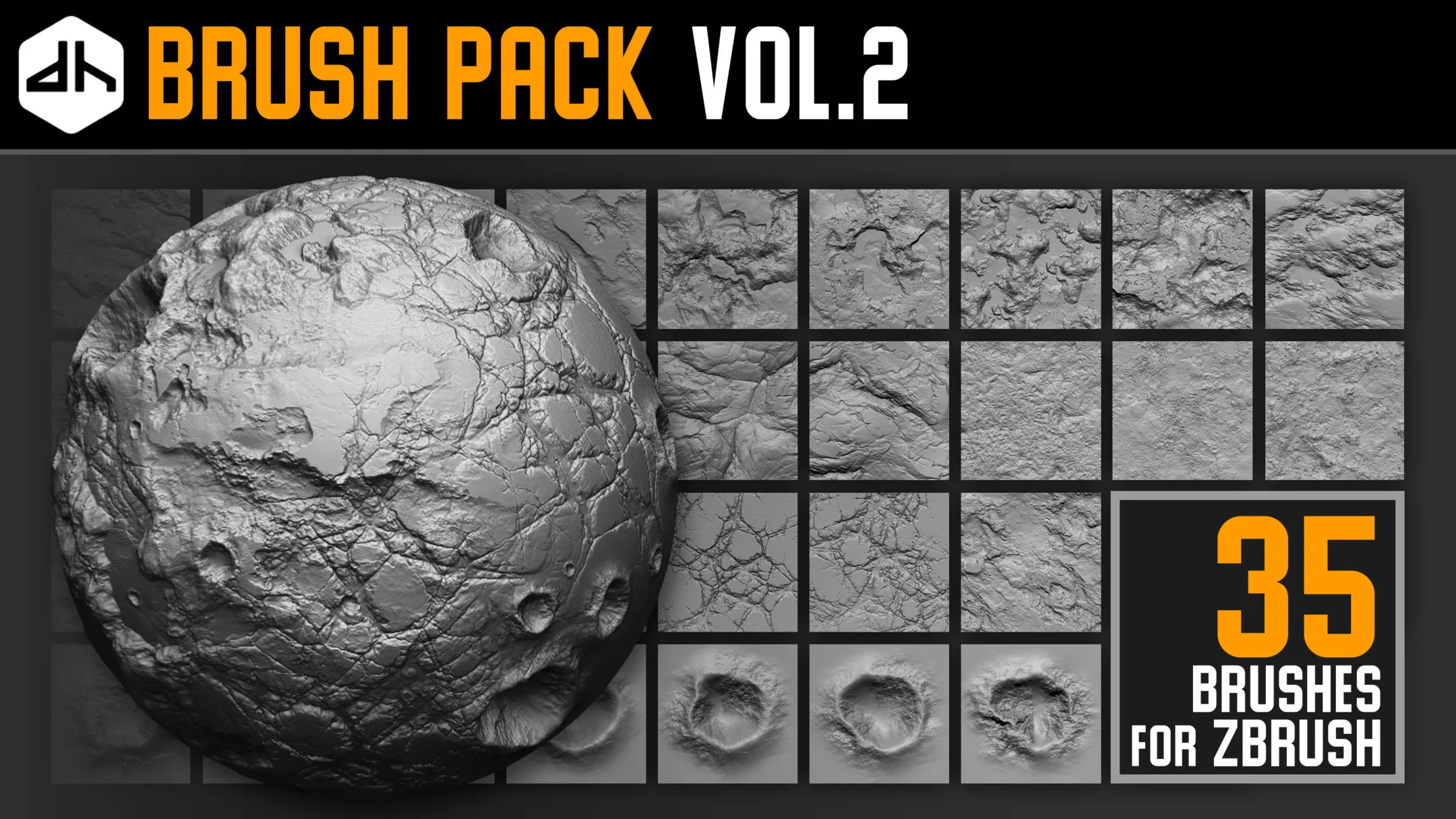 Brushes Mega Pack Vol.1 FlippedNormals