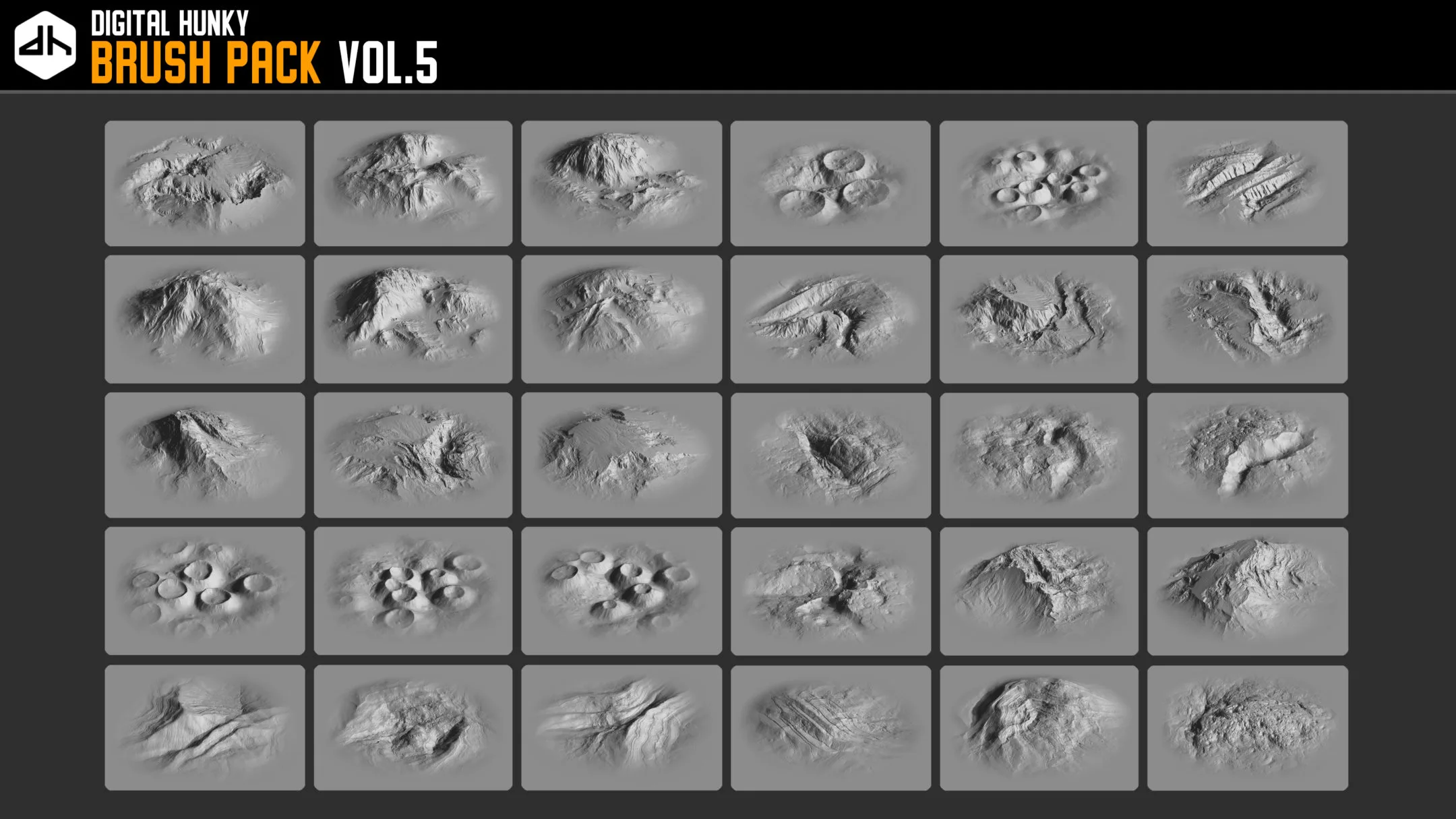 Brushes Mega Pack Vol.1 FlippedNormals