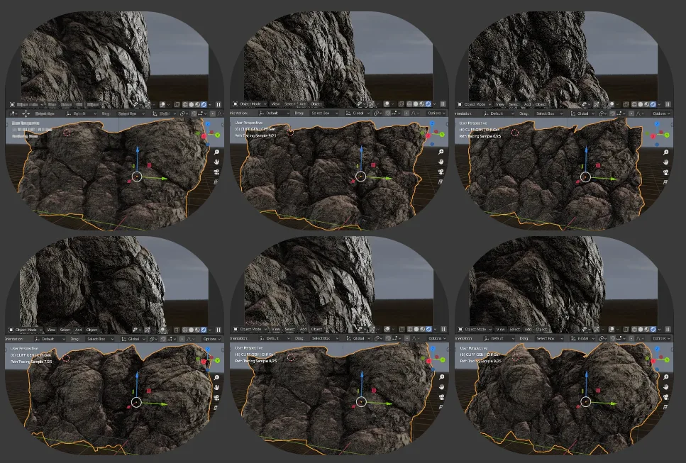 NATURAL CLIFF Realistic Procedural Cliff Generator For Blender 2.8 and 2.9