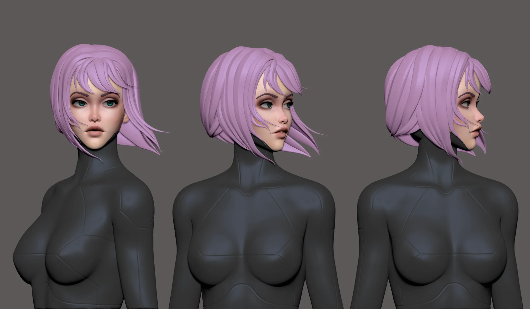 Android - Bust Sculpt