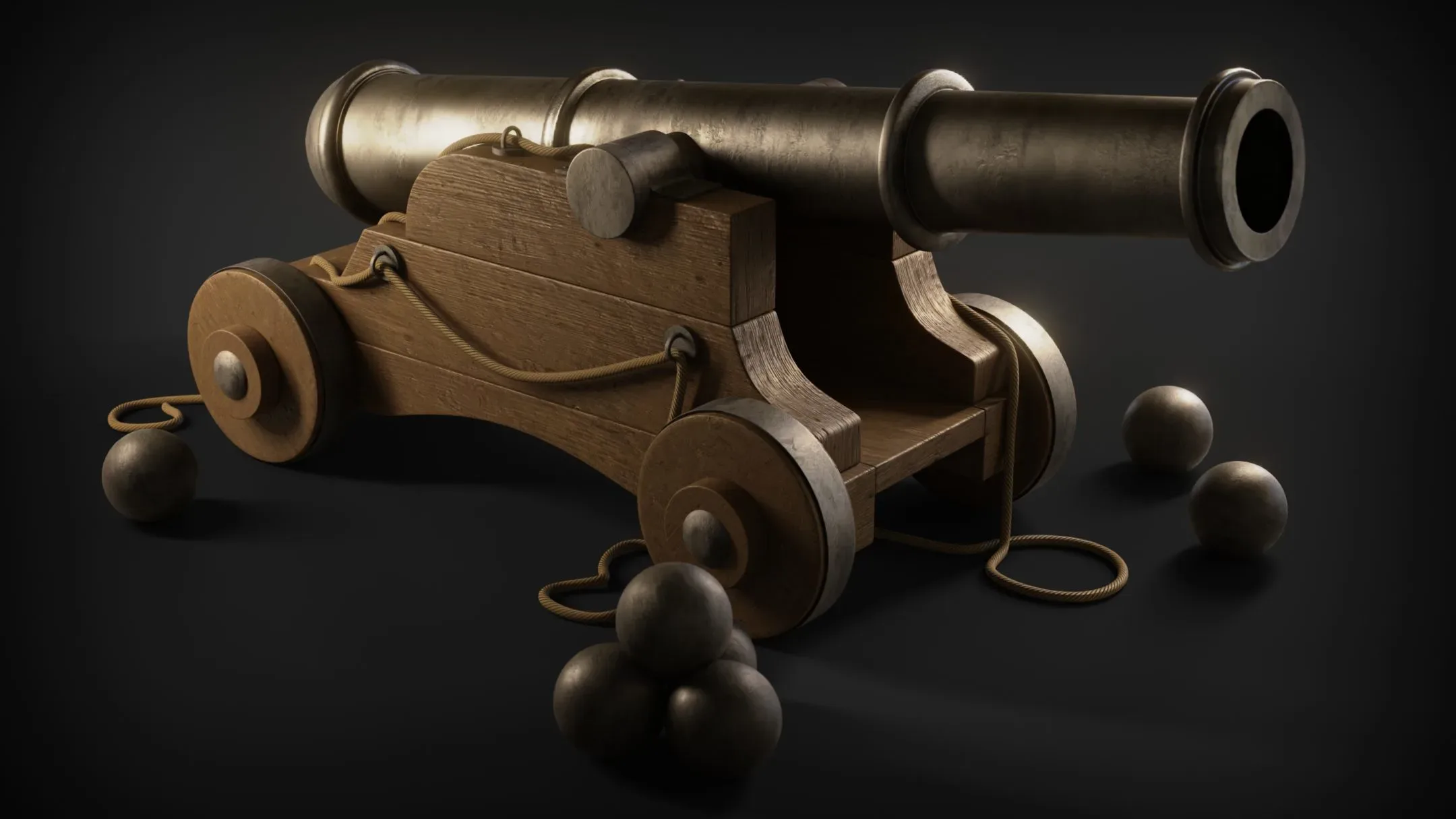 War Cannon (3d Model)