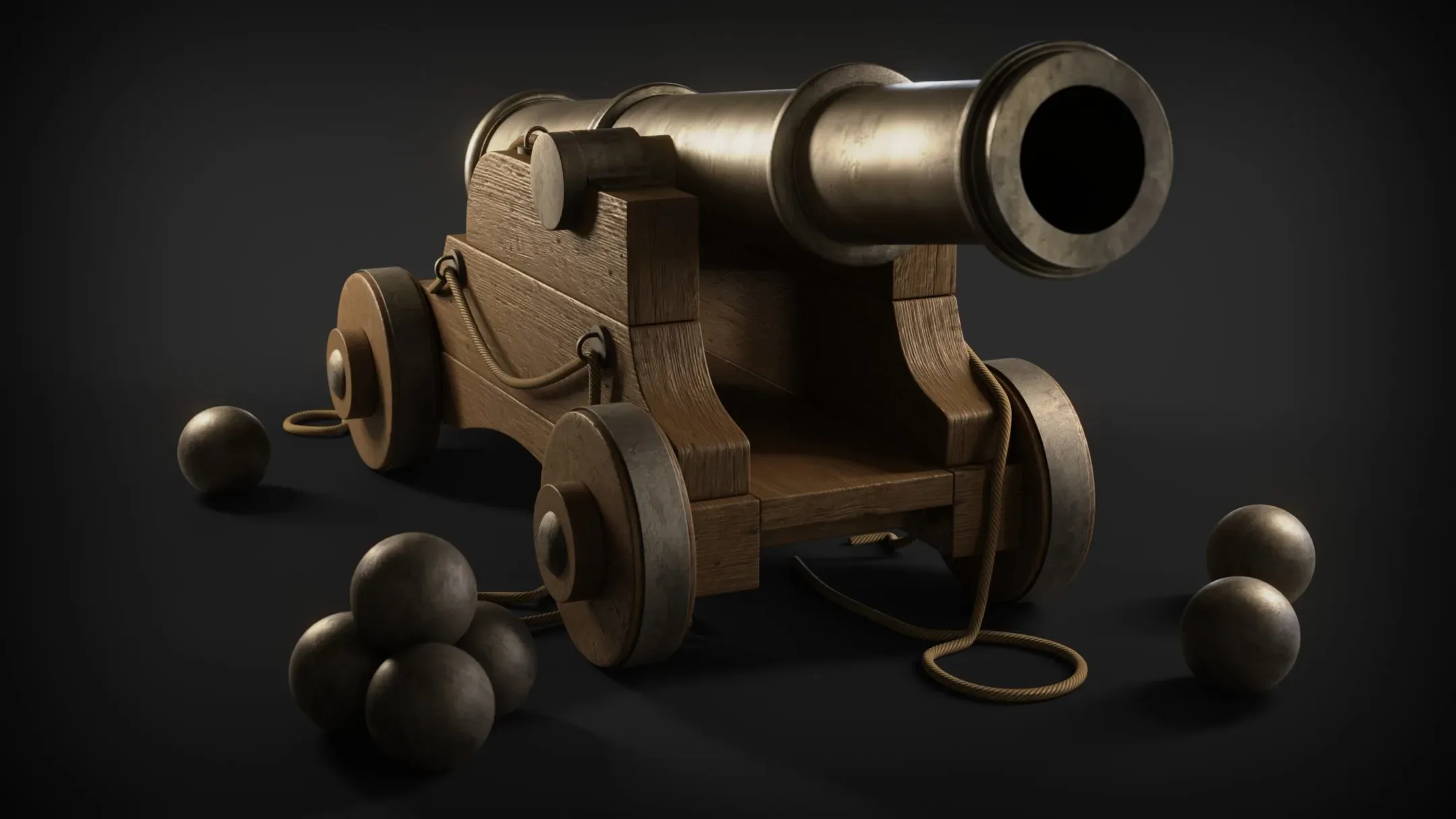 War Cannon (3d Model)