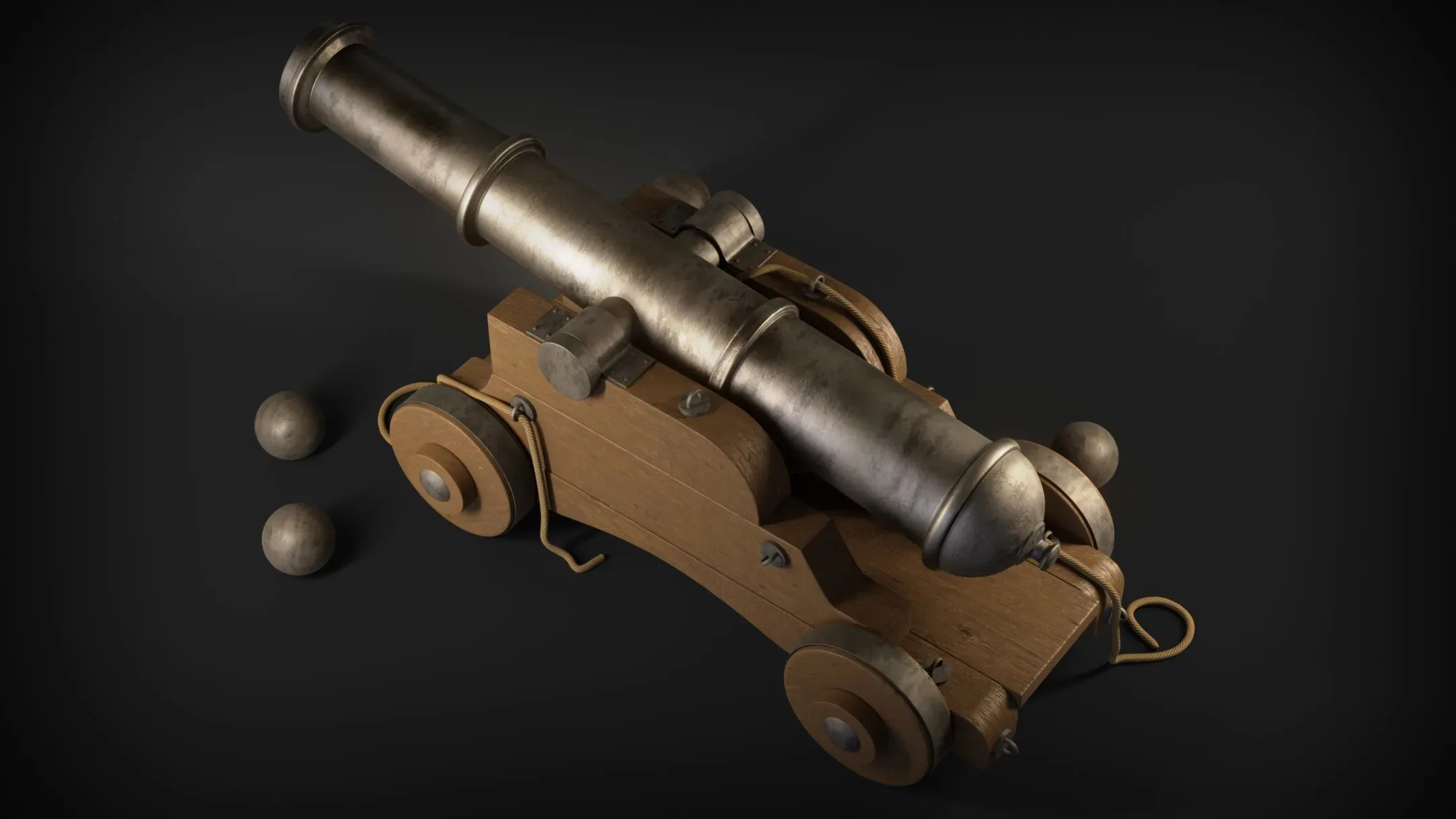 War Cannon (3d Model)
