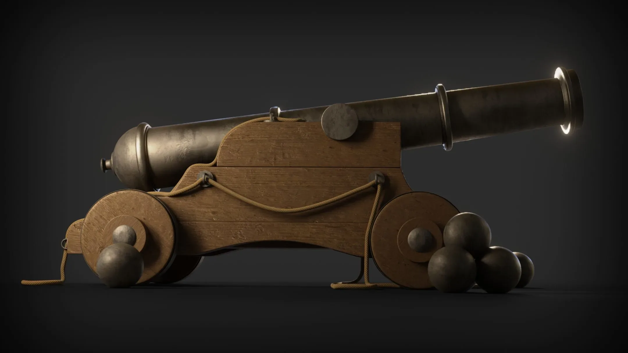 War Cannon (3d Model)