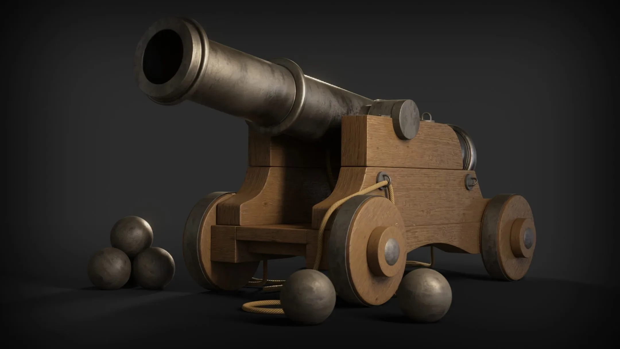 War Cannon (3d Model)