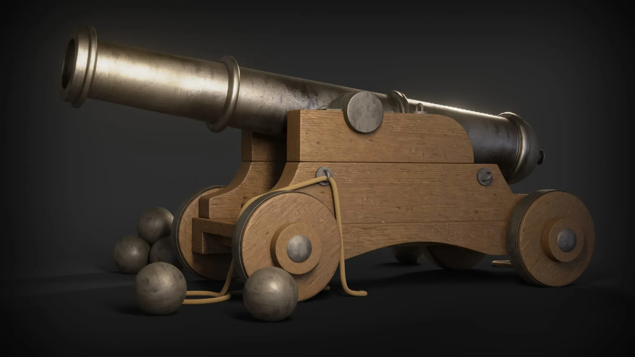 War Cannon (3d Model)