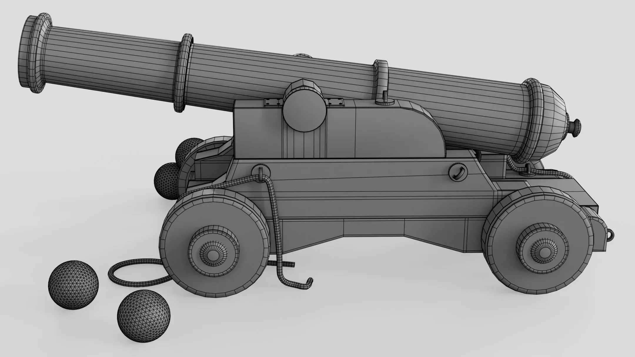 War Cannon (3d Model)