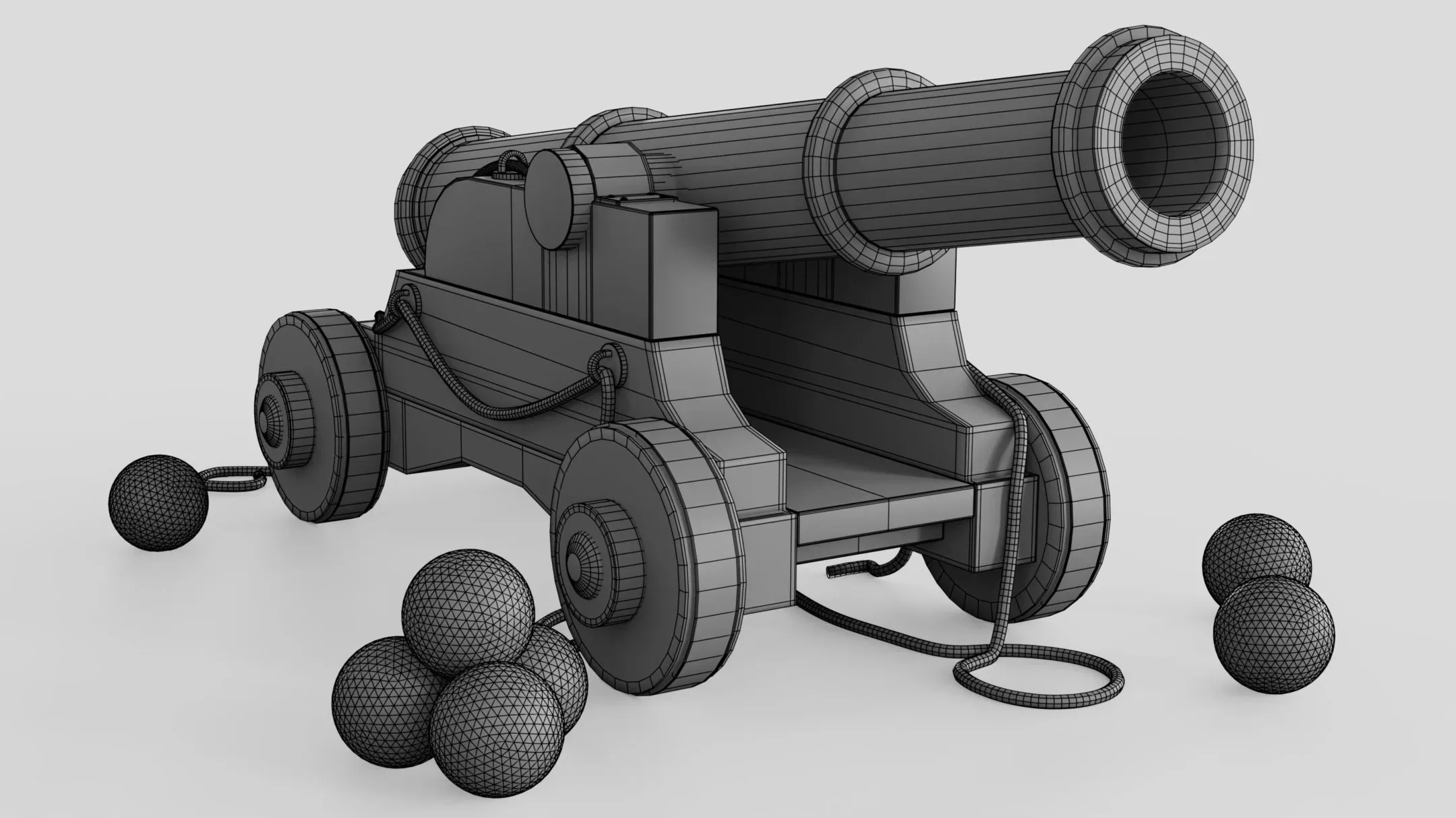 War Cannon (3d Model)