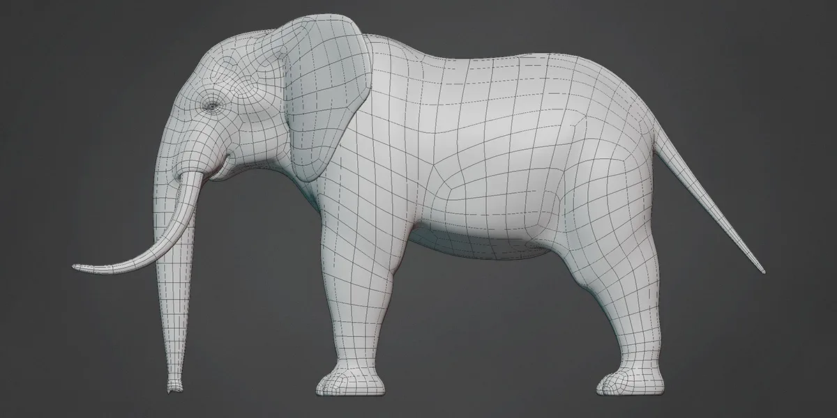 Base Meshes Animal Starter Kit 1 + Rig