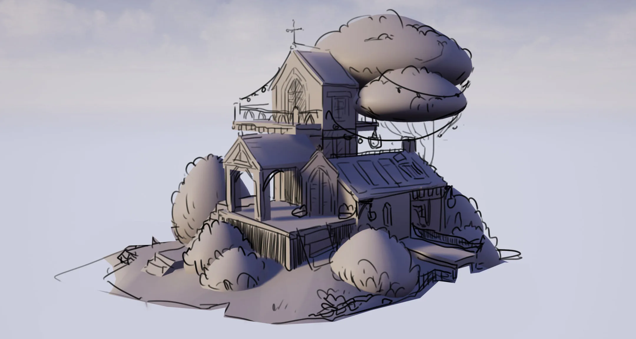 Concept Creation: The Boat House