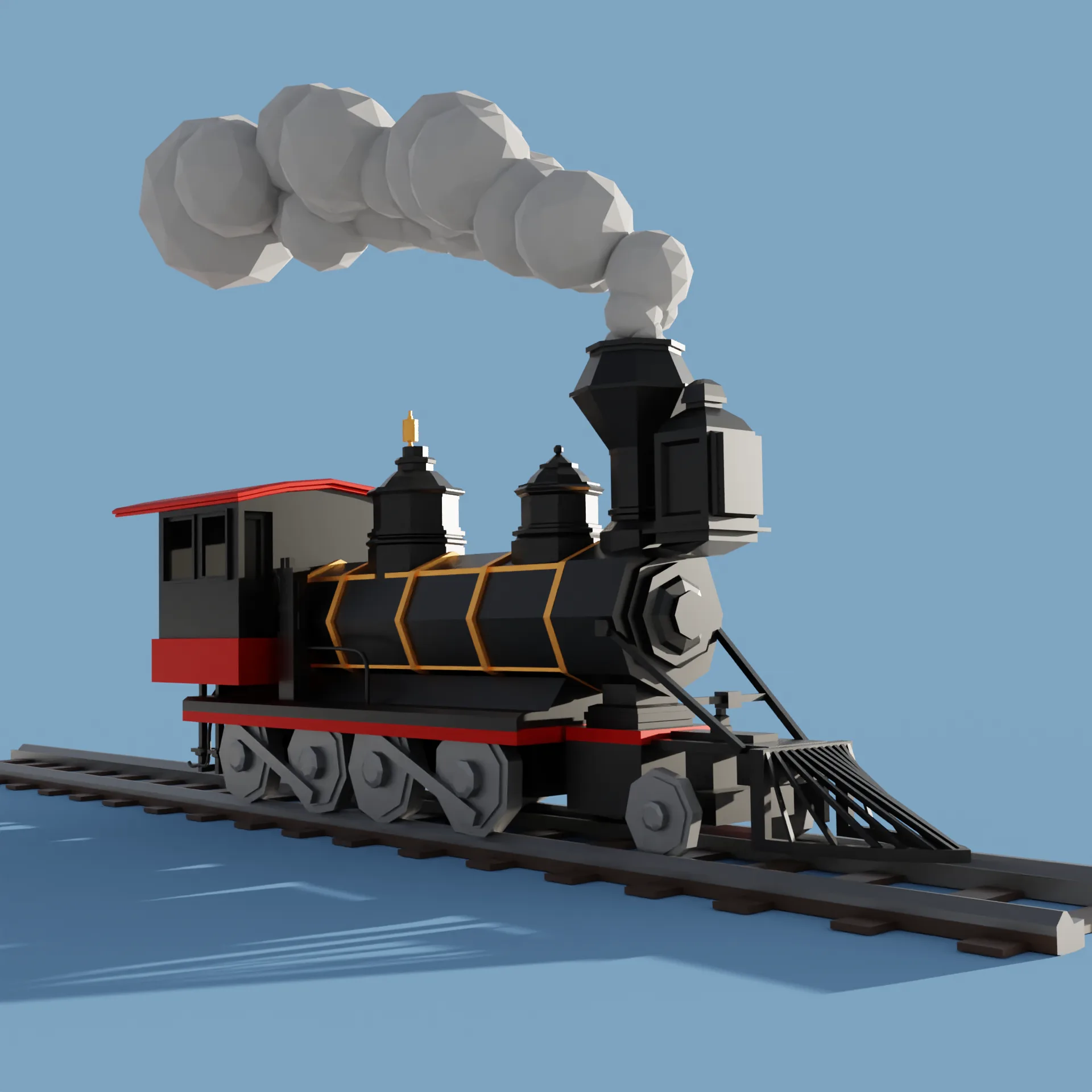 Low Poly Train