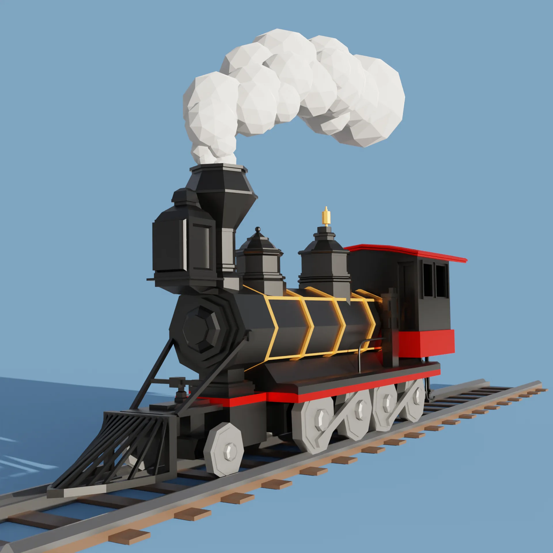 Low Poly Train