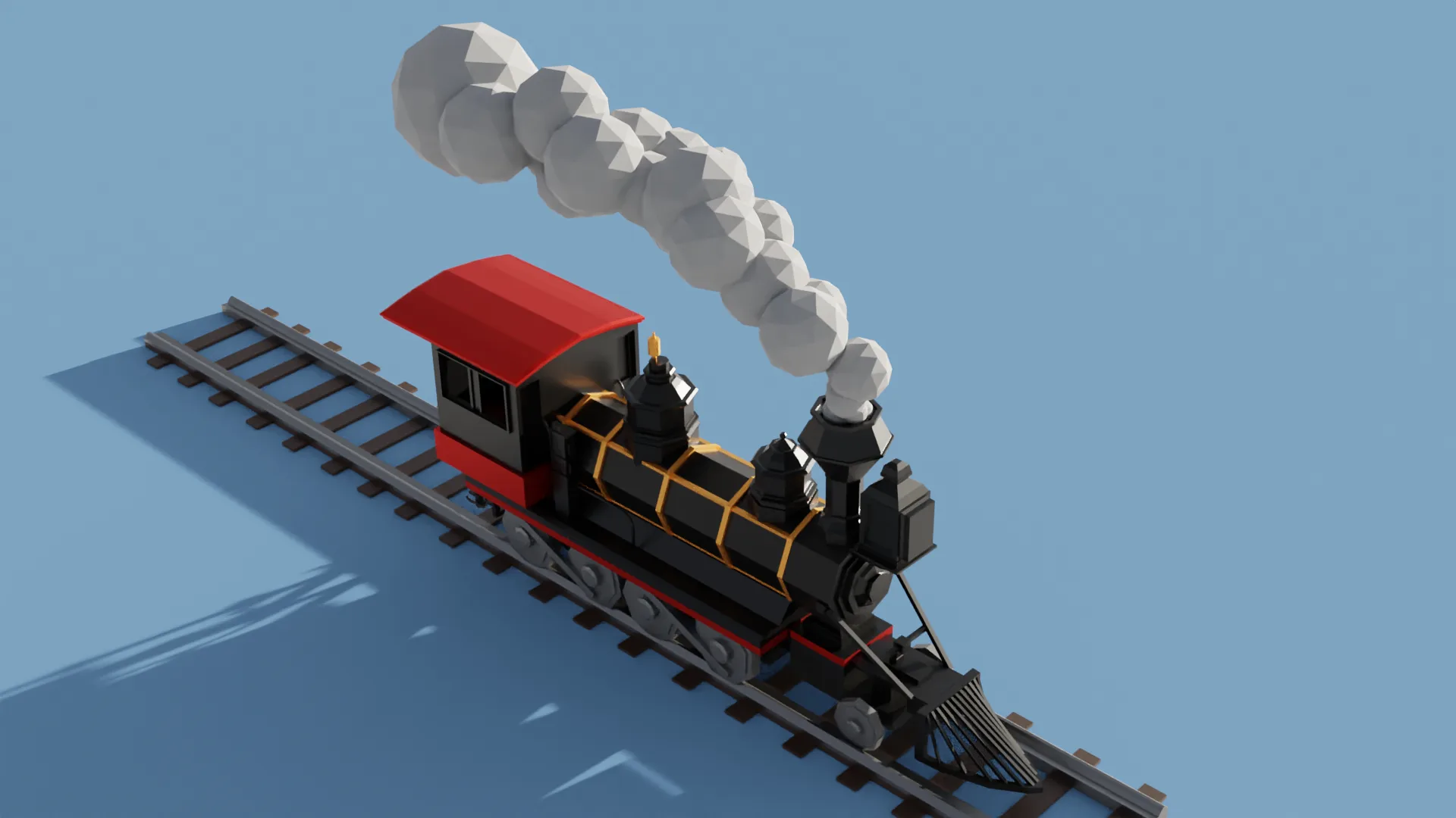 Low Poly Train