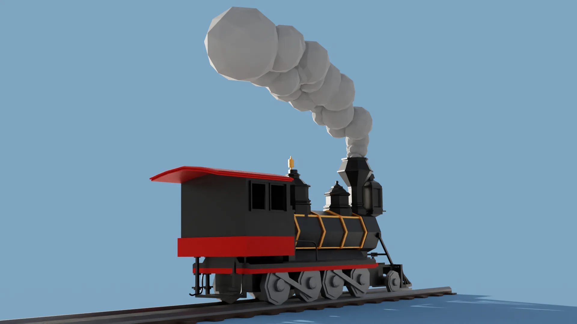 Low Poly Train