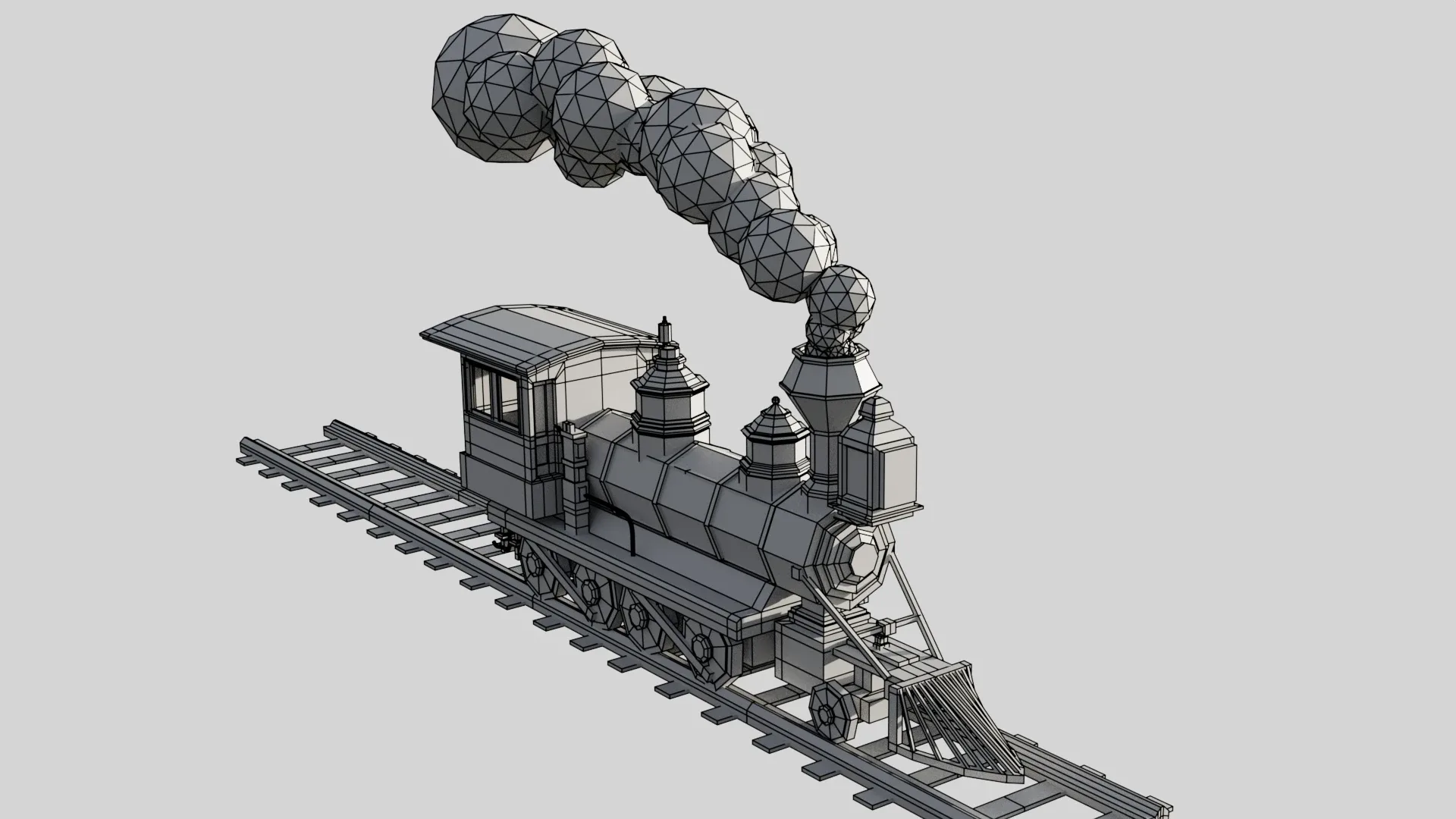 Low Poly Train