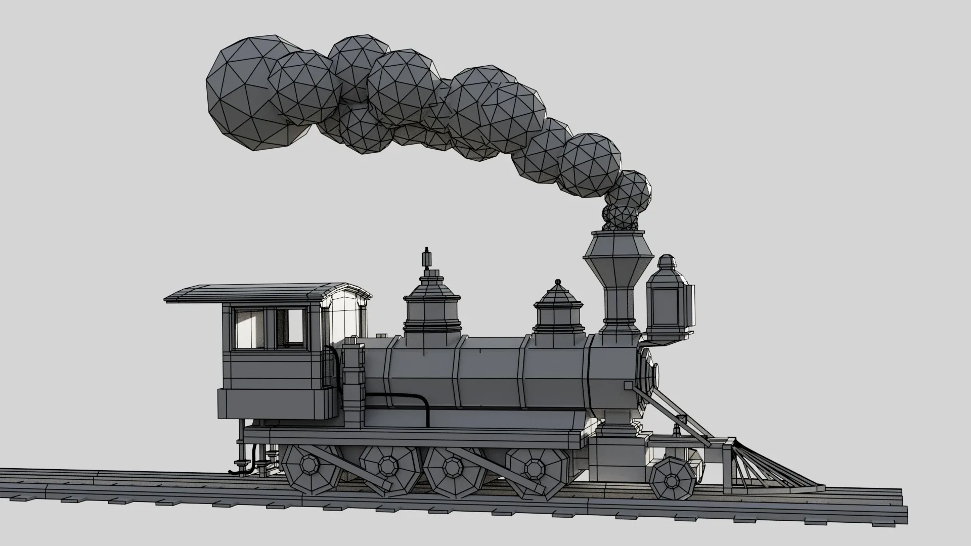 Low Poly Train