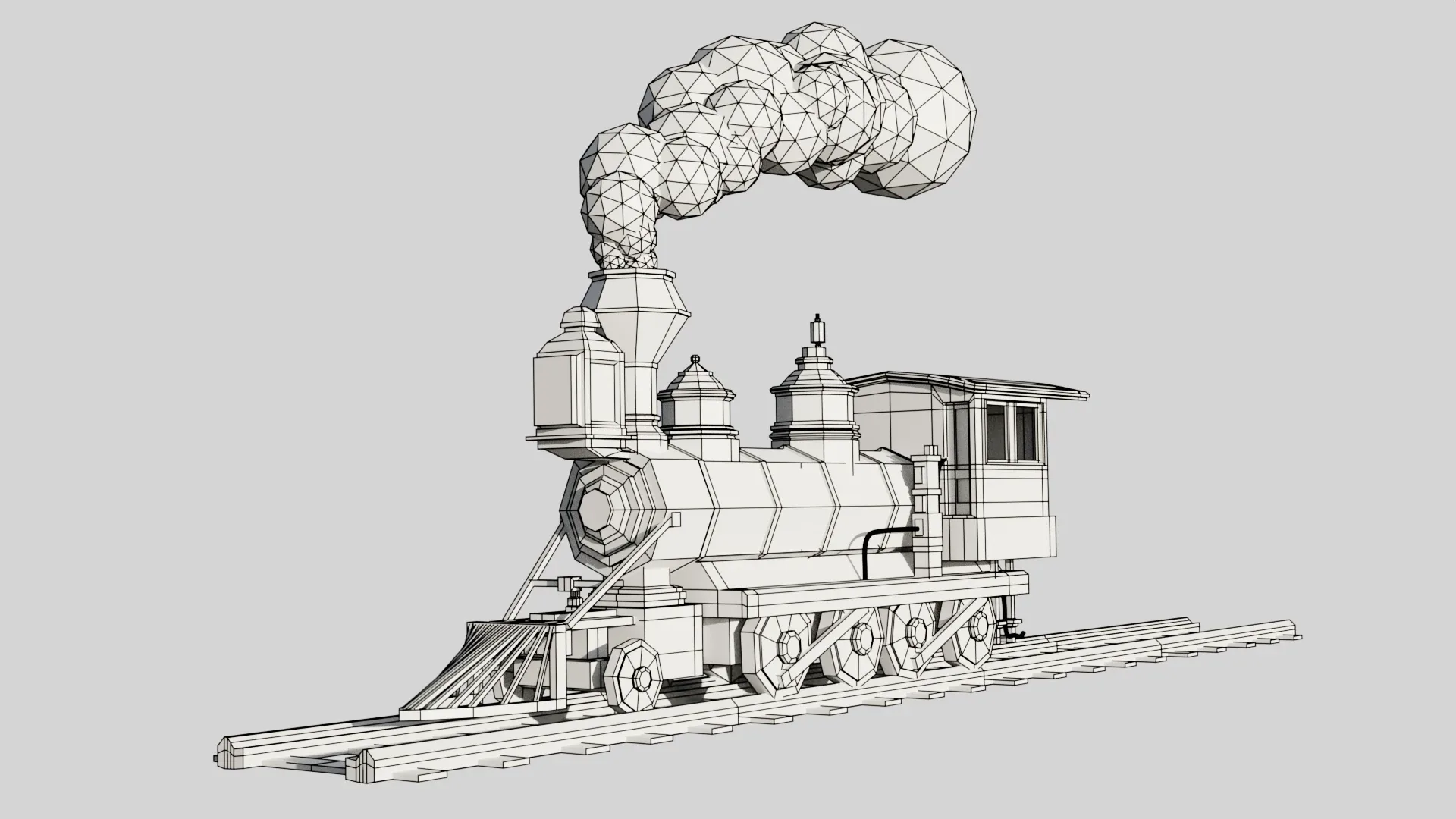 Low Poly Train