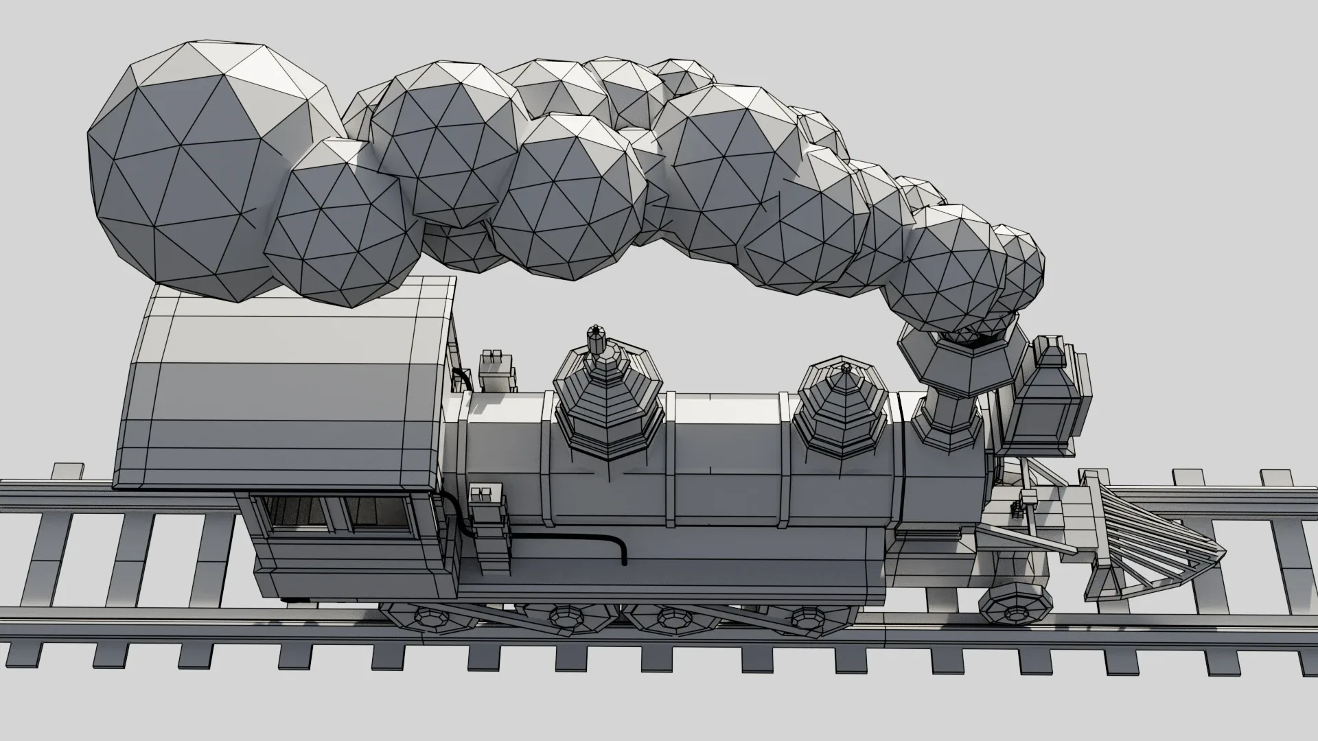 Low Poly Train