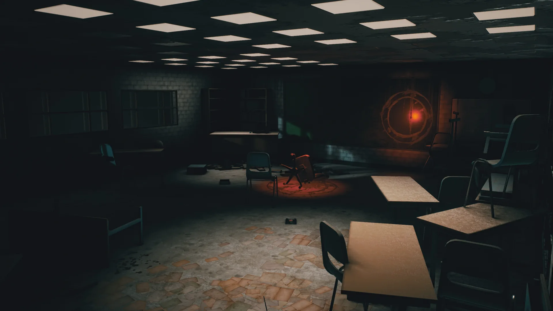 UNREAL - Clean/Horror School Environment