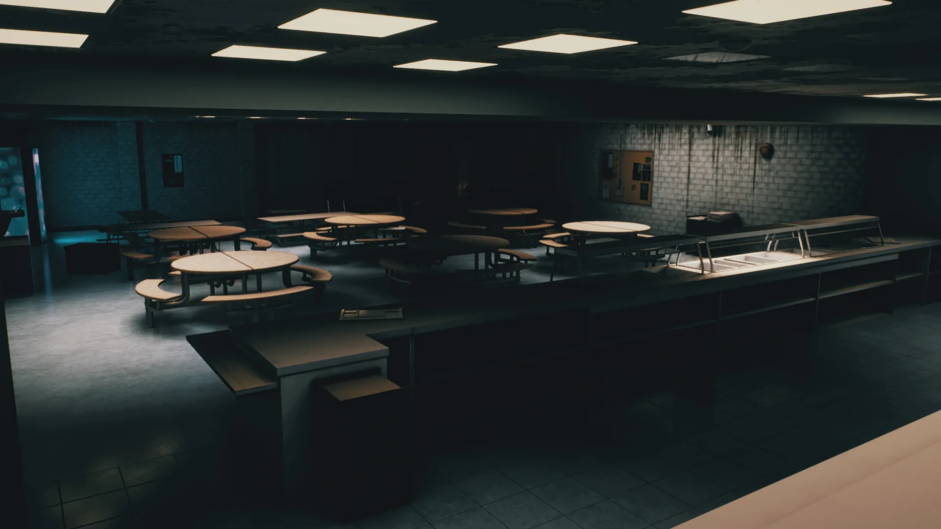 UNREAL - Clean/Horror School Environment