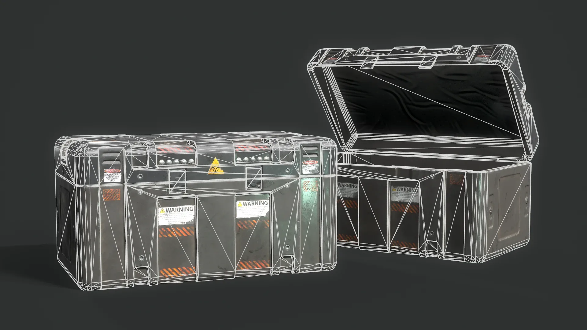 Sci-Fi Pack - 1 Crate & 2 Capsules