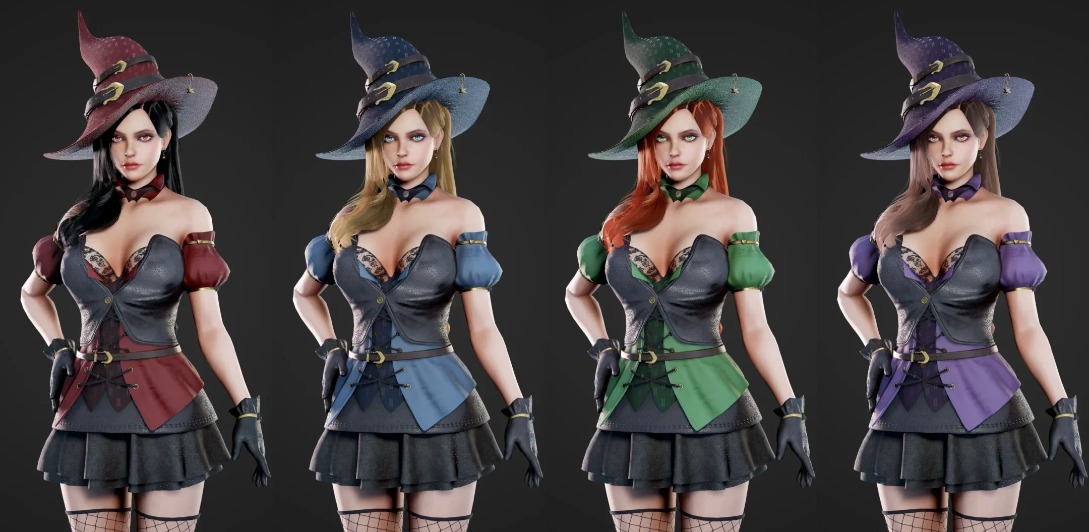 Witch - Game Ready