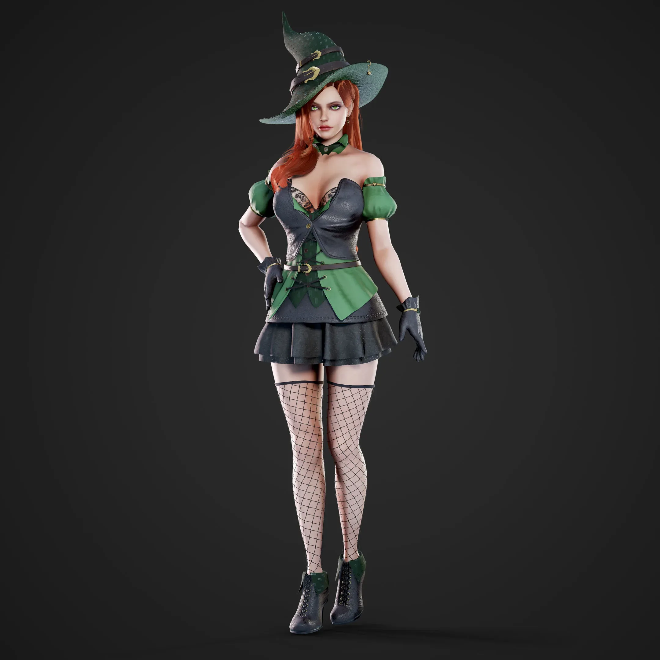 Witch - Game Ready
