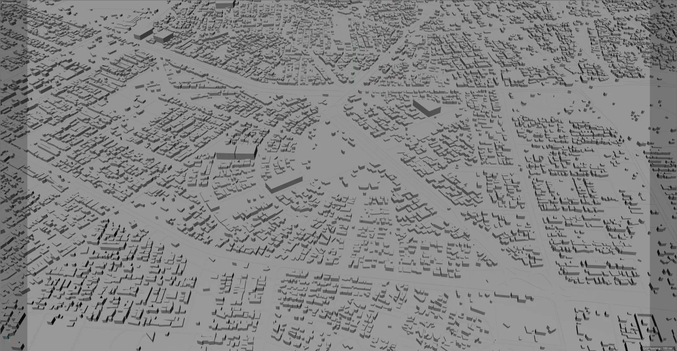 Karbala City Iraq 3D Model 40KM