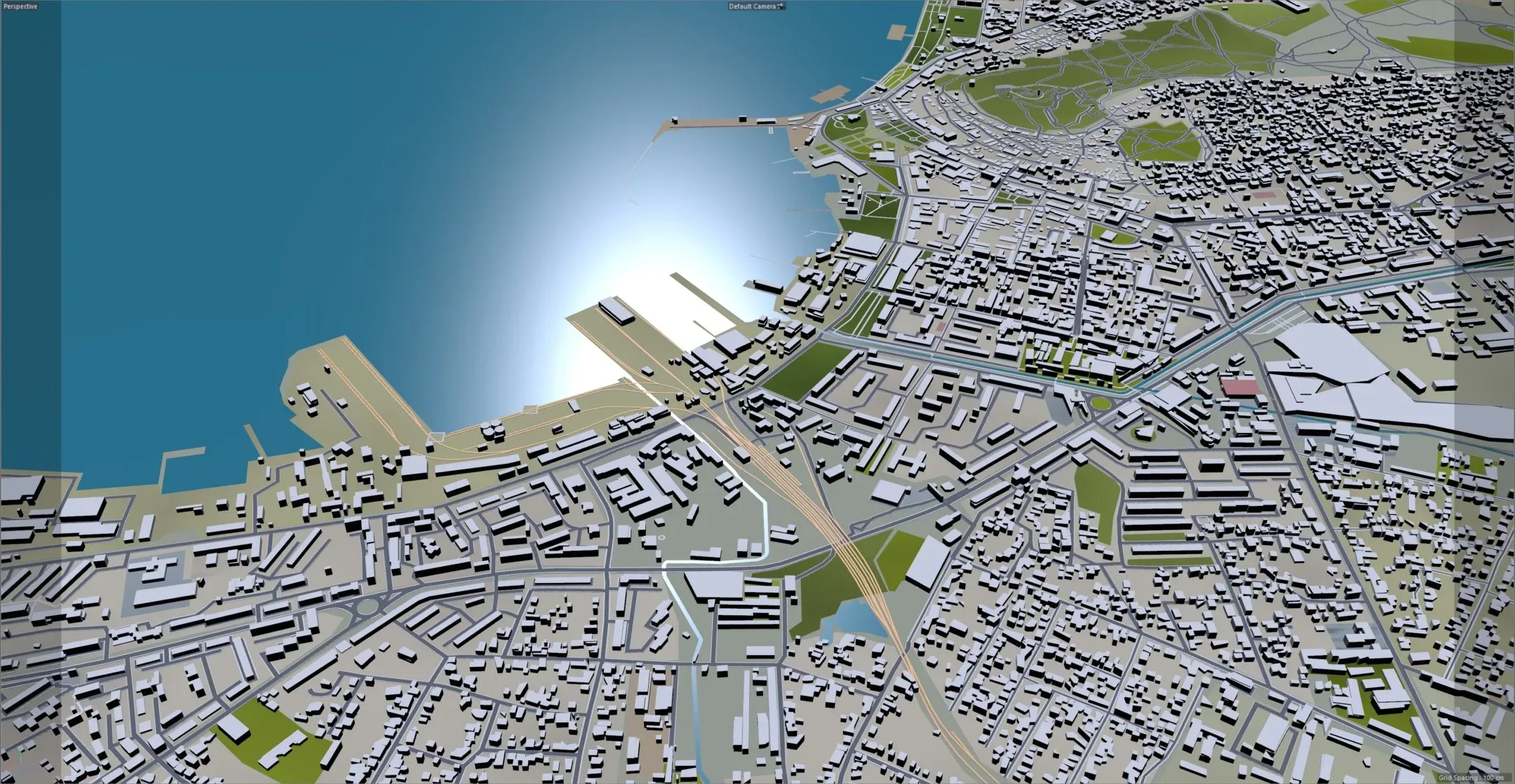 Kerch City Crimea 3D Model 80KM