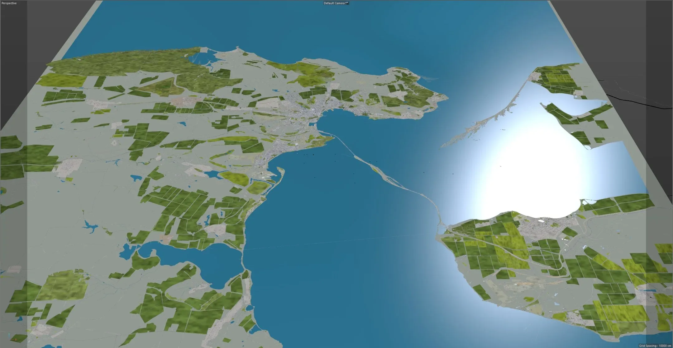 Kerch City Crimea 3D Model 80KM