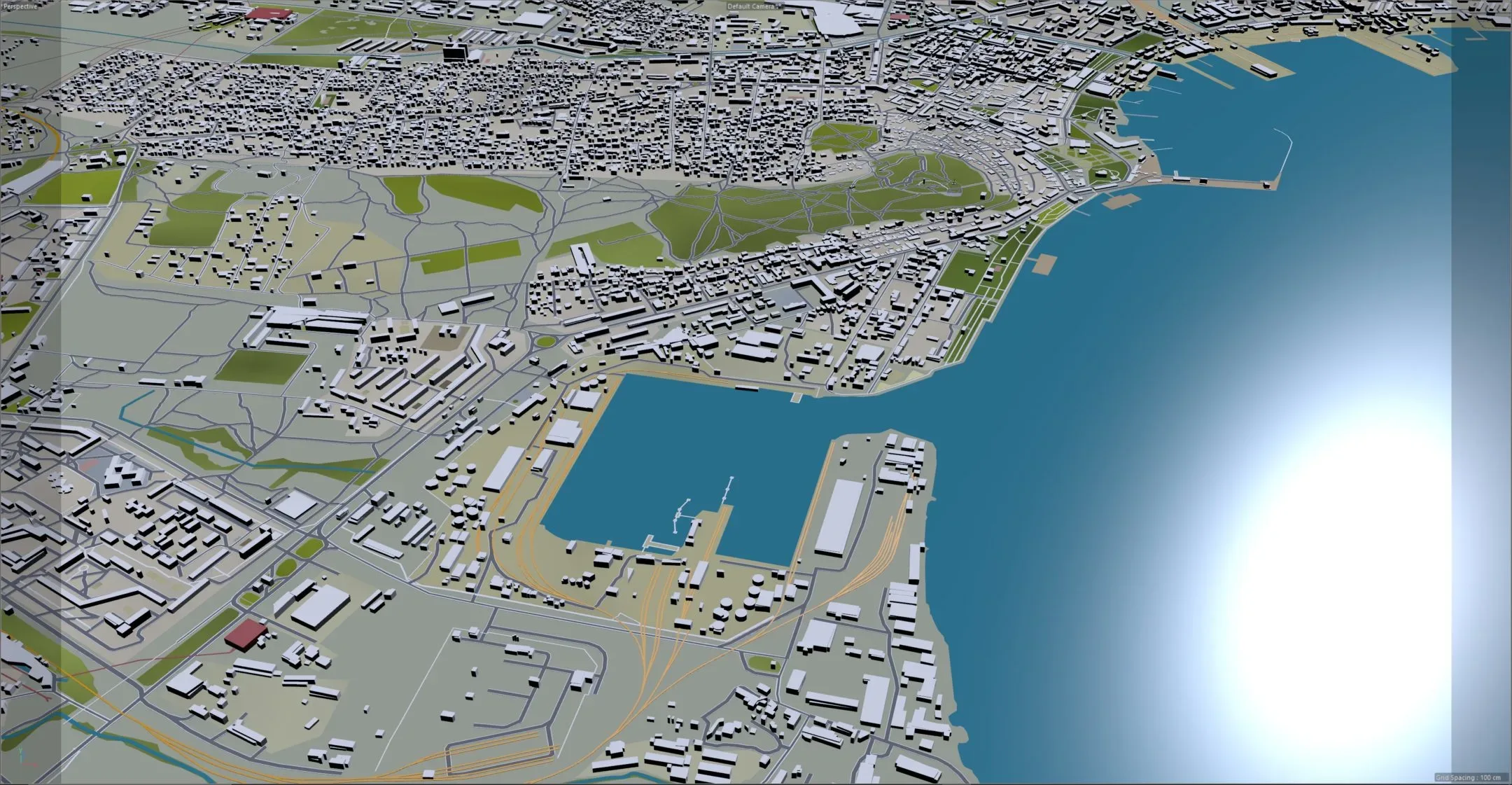 Kerch City Crimea 3D Model 80KM