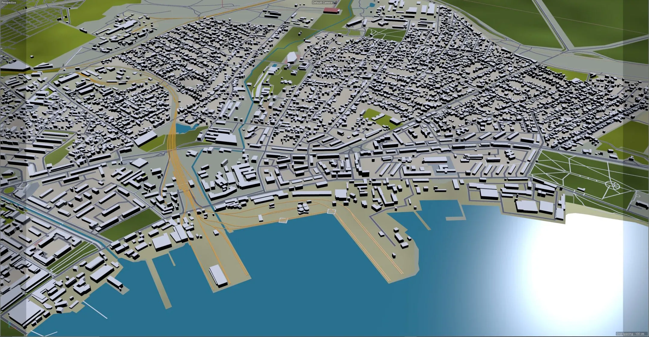 Kerch City Crimea 3D Model 80KM