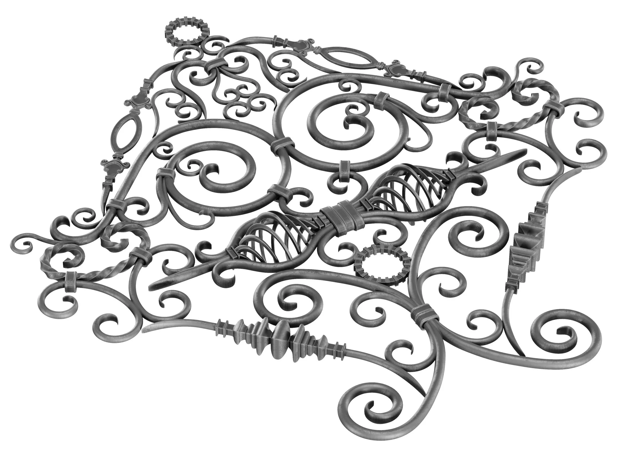 Wrought Iron Rail Clone Preset