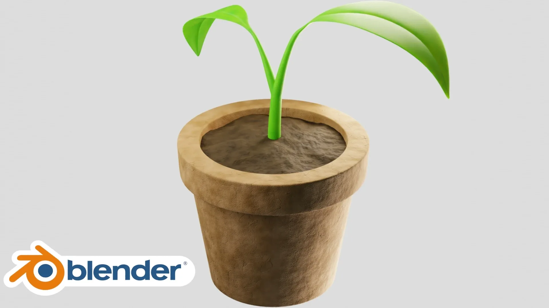 How to Create a Potted Plant (Blender Tutorial)