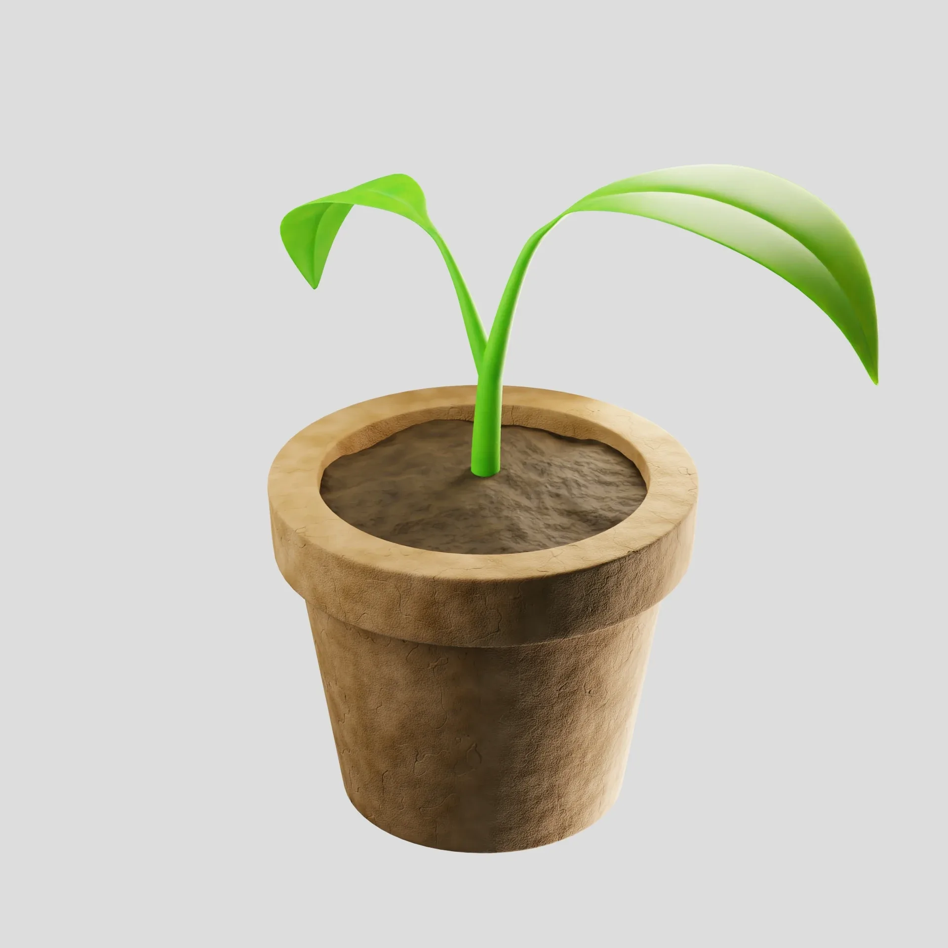 How to Create a Potted Plant (Blender Tutorial)