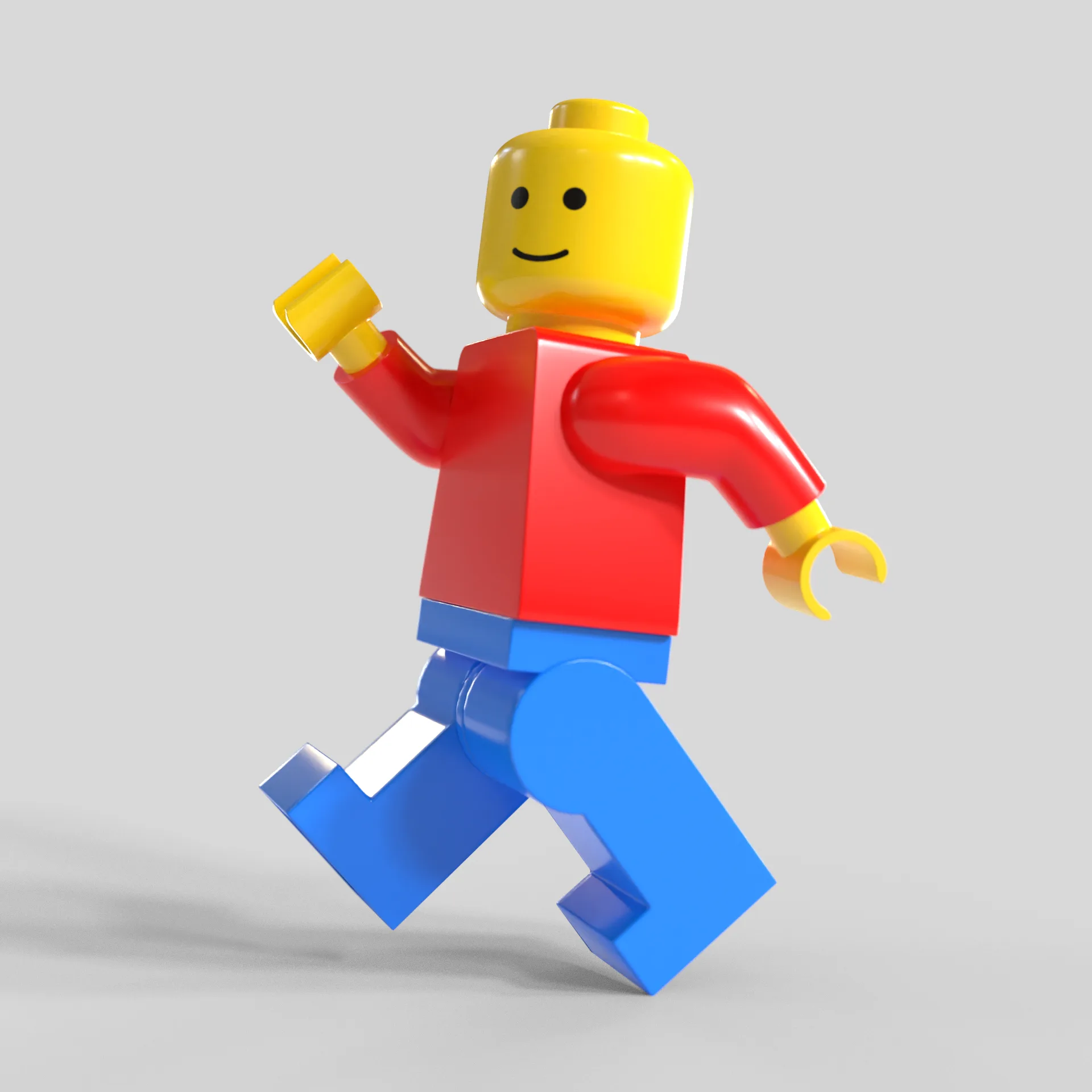 Lego Minifigure 3D Model