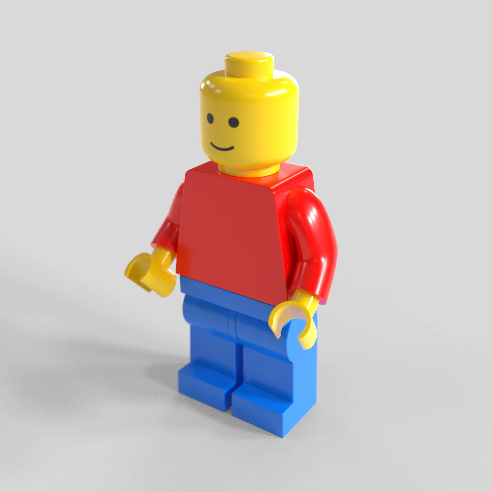 Lego Minifigure 3D Model