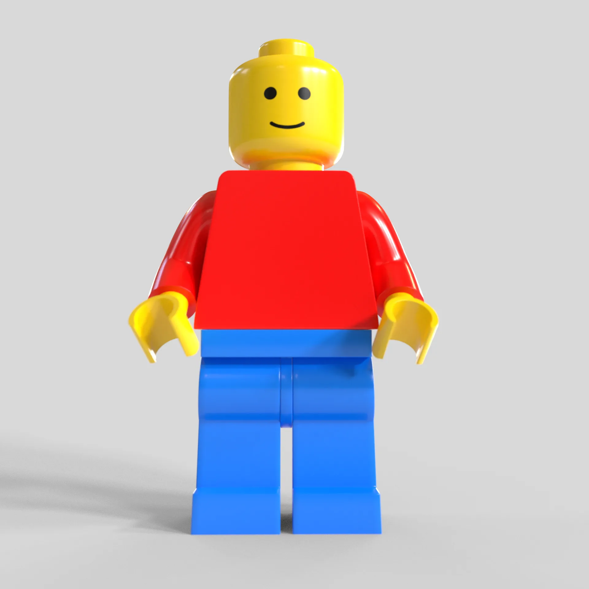 Lego Minifigure 3D Model