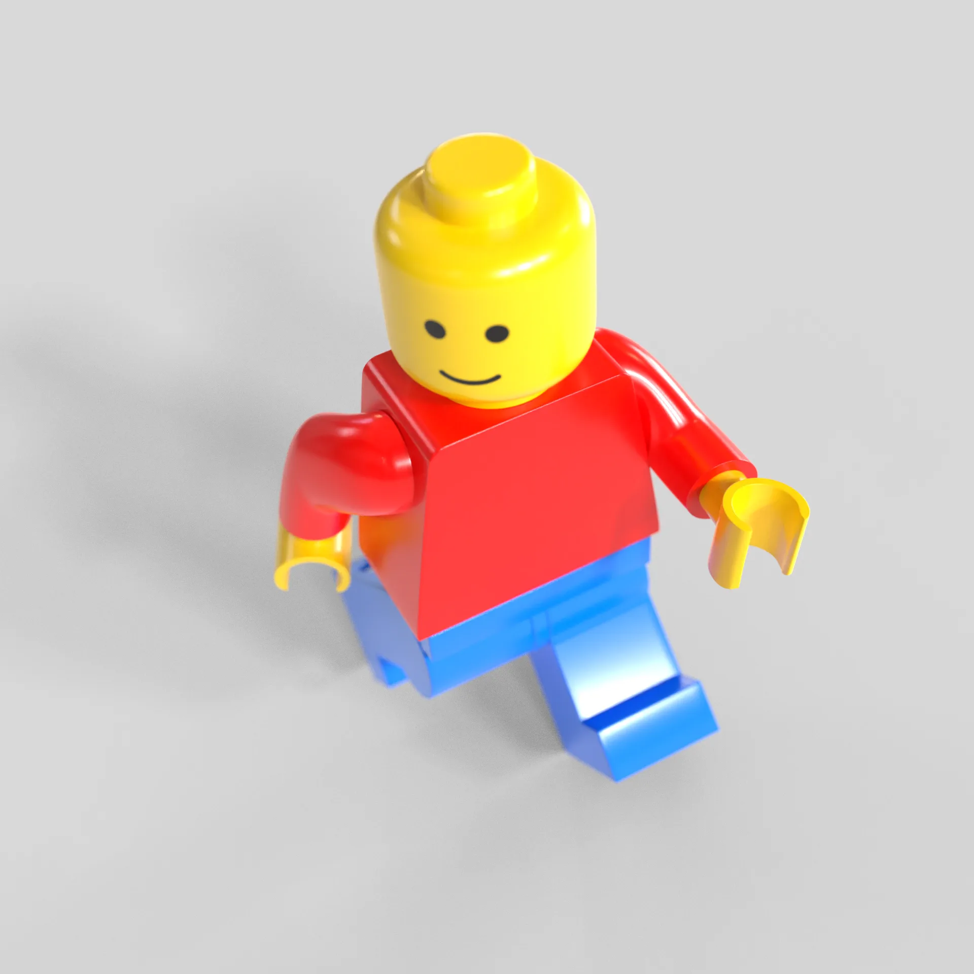 Lego Minifigure 3D Model