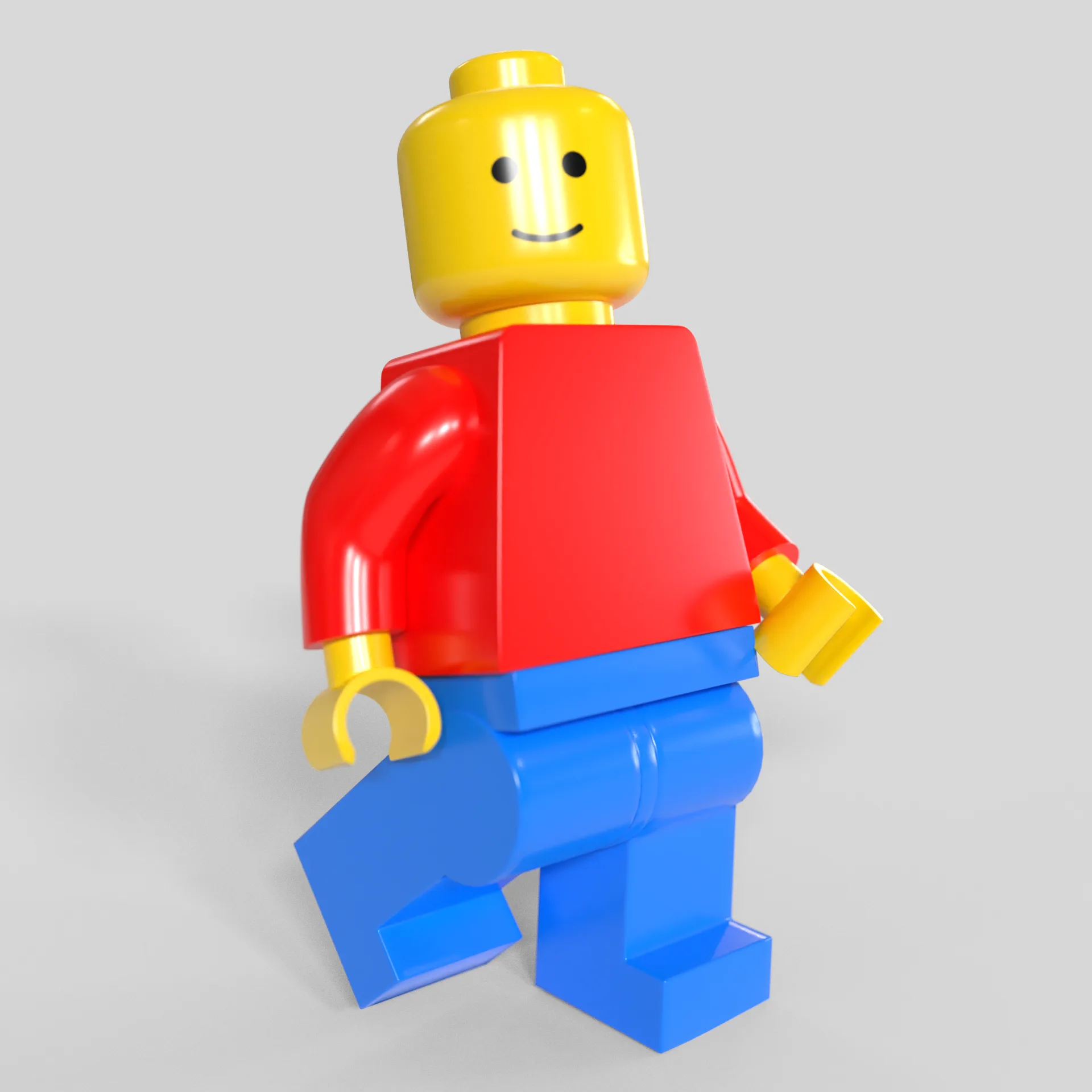 Lego Minifigure 3D Model