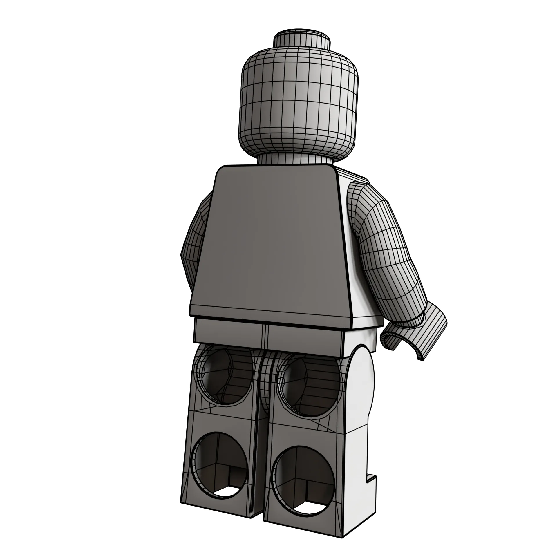 Lego Minifigure 3D Model