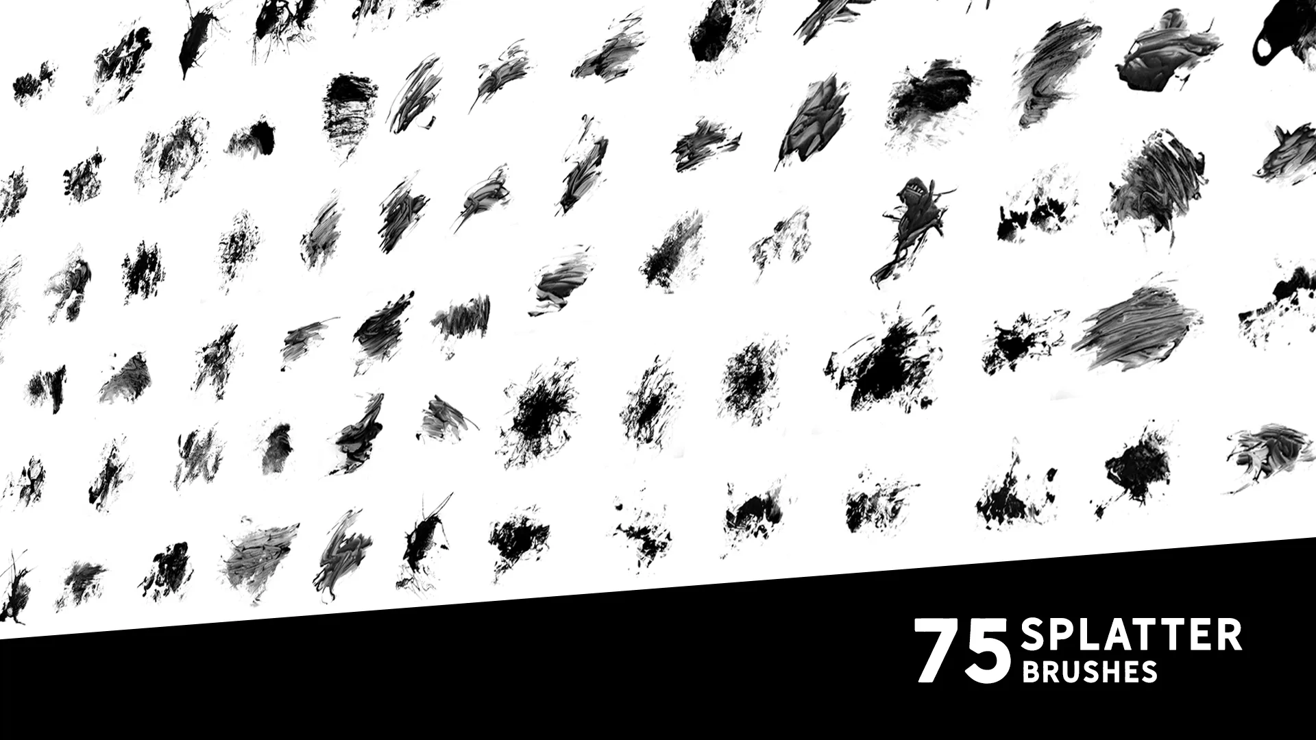 Splatter Photoshop Brushes