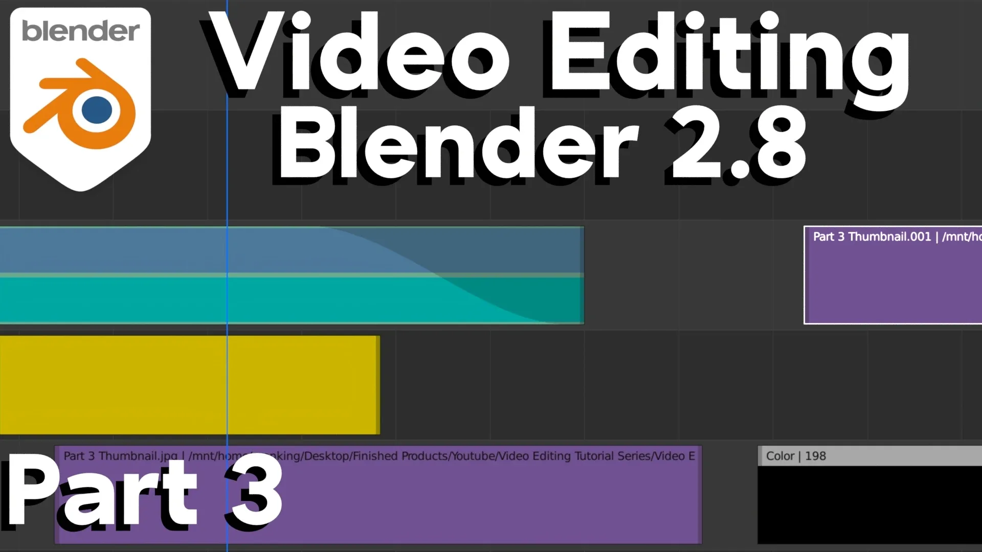 Video Editing in Blender 2.8 (Tutorial Series)