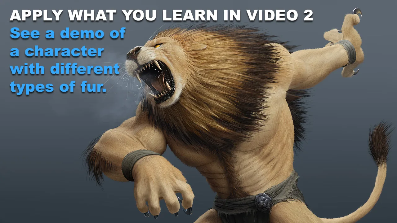 How to Paint Animal Fur