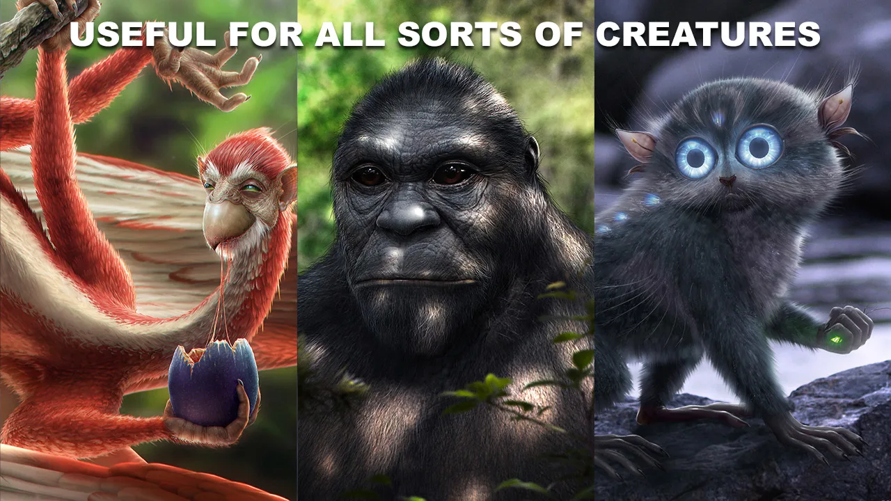 How to Paint Animal Fur